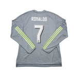 Buy 2015/16 Real Madrid Ronaldo 7 L/S Away Shirt (XL) Adidas ~ Free worldwide shipping available ~ Authentic Vintage Football Shirts from Cult Kits