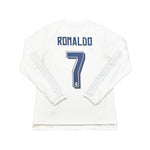 Buy 2015/16 Real Madrid Ronaldo 7 L/S Home Shirt (L) Adidas ~ Free worldwide shipping available ~ Authentic Vintage Football Shirts from Cult Kits