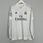 Shop 2015/16 REAL MADRID RONALDO #7 L/S HOME SHIRT (L) ADIDAS, classic football shirts, vintage football shirts & retro soccer jerseys at Cult Kits