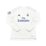 Buy 2015/16 Real Madrid Ronaldo 7 L/S Home Shirt (L) Adidas ~ Free worldwide shipping available ~ Authentic Vintage Football Shirts from Cult Kits