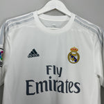 Shop 2015/16 REAL MADRID RONALDO #7 L/S HOME SHIRT (M) ADIDAS, classic football shirts, vintage football shirts & retro soccer jerseys at Cult Kits
