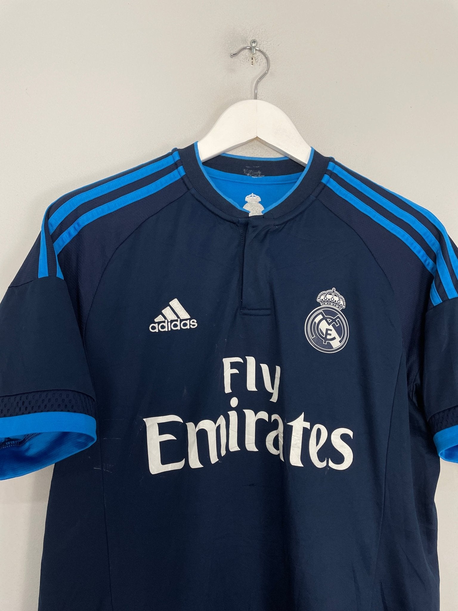 Shop 2015/16 REAL MADRID RONALDO #7 THIRD SHIRT (M) ADIDAS, classic football shirts, vintage football shirts & retro soccer jerseys at Cult Kits