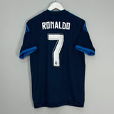 Shop 2015/16 REAL MADRID RONALDO #7 THIRD SHIRT (M) ADIDAS, classic football shirts, vintage football shirts & retro soccer jerseys at Cult Kits