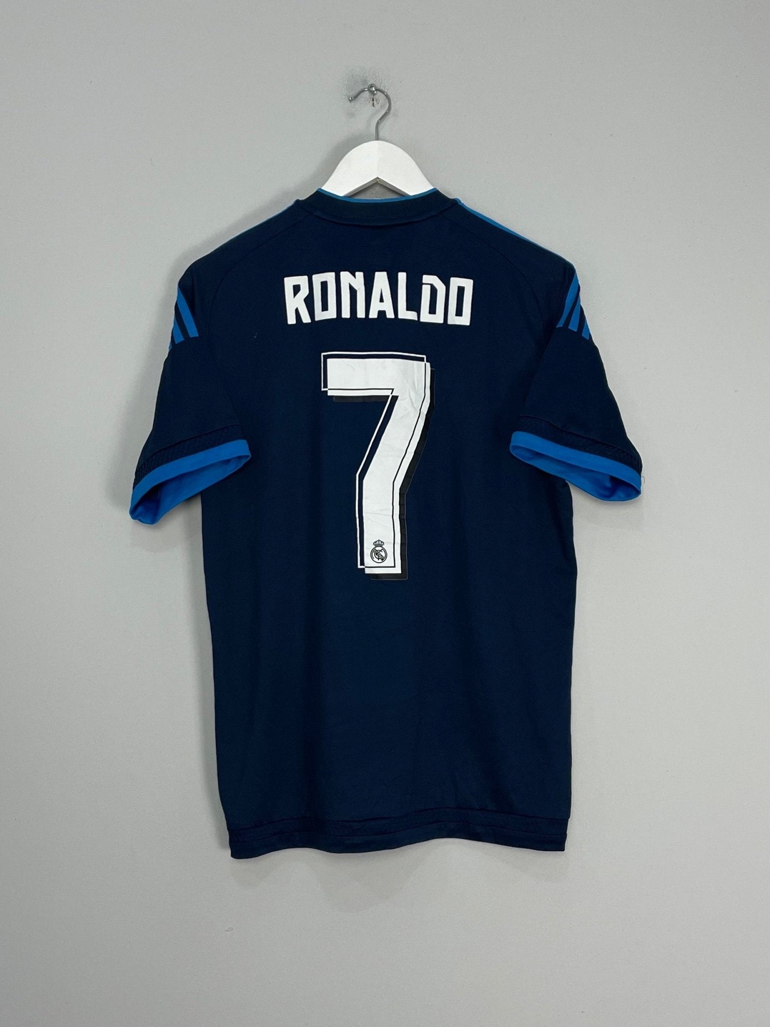 Shop 2015/16 REAL MADRID RONALDO #7 THIRD SHIRT (M) ADIDAS, classic football shirts, vintage football shirts & retro soccer jerseys at Cult Kits