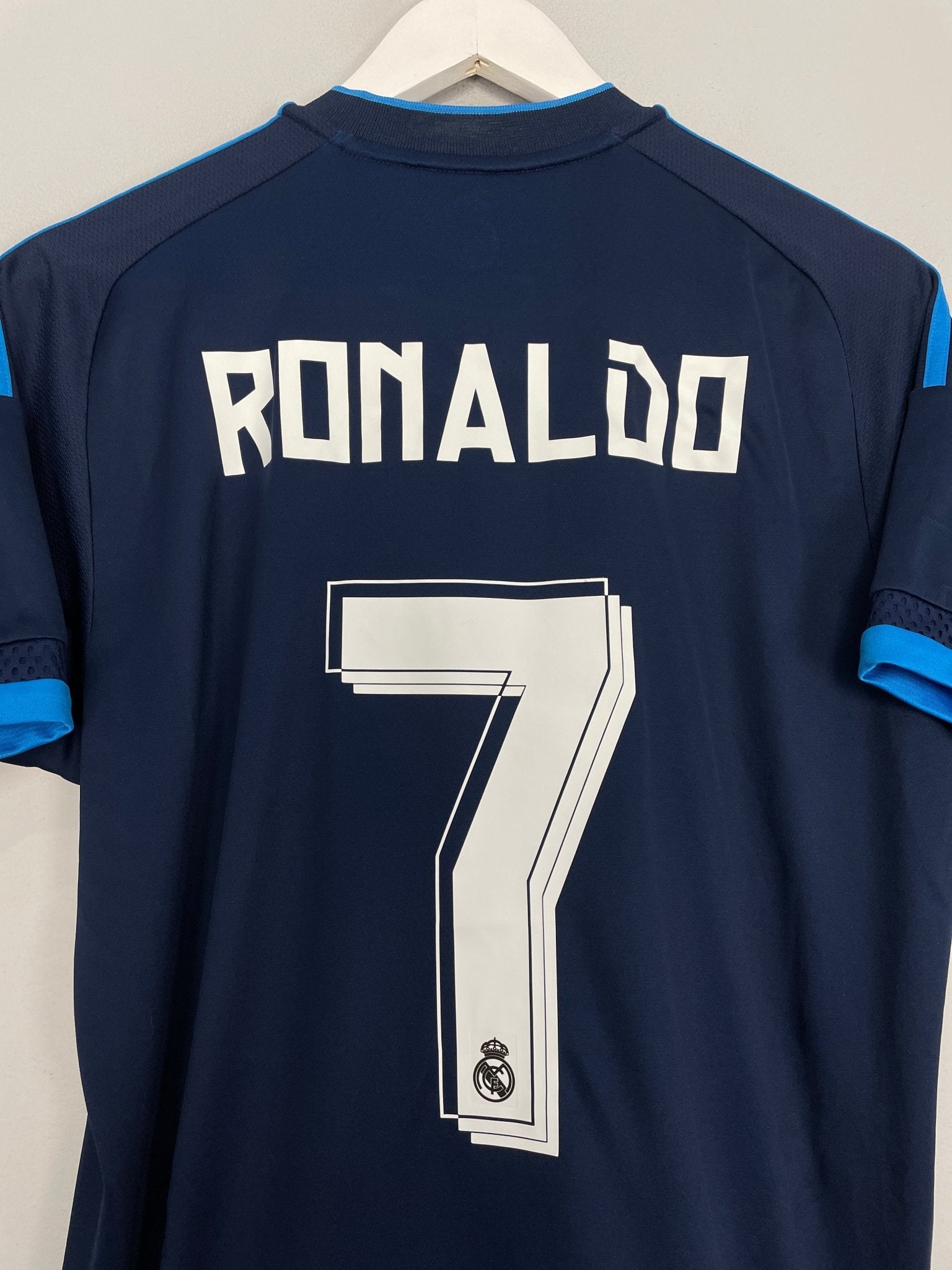 Shop 2015/16 REAL MADRID RONALDO #7 THIRD SHIRT (M) ADIDAS, classic football shirts, vintage football shirts & retro soccer jerseys at Cult Kits
