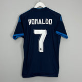 Shop 2015/16 REAL MADRID RONALDO #7 THIRD SHIRT (M) ADIDAS, classic football shirts, vintage football shirts & retro soccer jerseys at Cult Kits