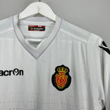 Shop 2015/16 REAL MALLORCA AWAY SHIRT (M) MACRON, classic football shirts, vintage football shirts & retro soccer jerseys at Cult Kits