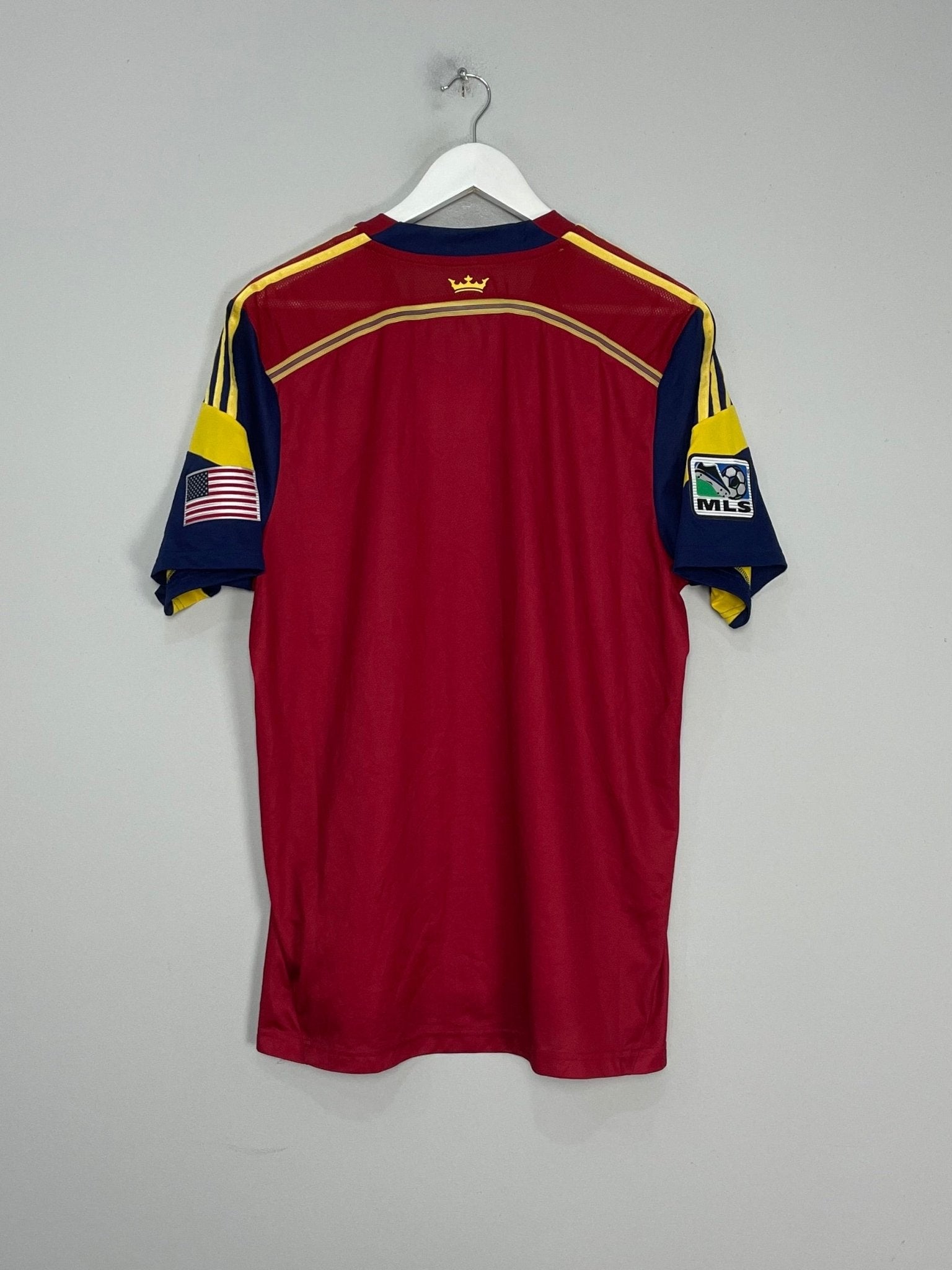 Shop 2015/16 REAL SALT LAKE *PLAYER ISSUE* HOME SHIRT (XL) ADIDAS, classic football shirts, vintage football shirts & retro soccer jerseys at Cult Kits