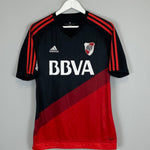 Shop 2015/16 RIVER PLATE CAVENAGHI #9 HOME SHIRT (M) ADIDAS, classic football shirts, vintage football shirts & retro soccer jerseys at Cult Kits