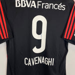 Shop 2015/16 RIVER PLATE CAVENAGHI #9 HOME SHIRT (M) ADIDAS, classic football shirts, vintage football shirts & retro soccer jerseys at Cult Kits
