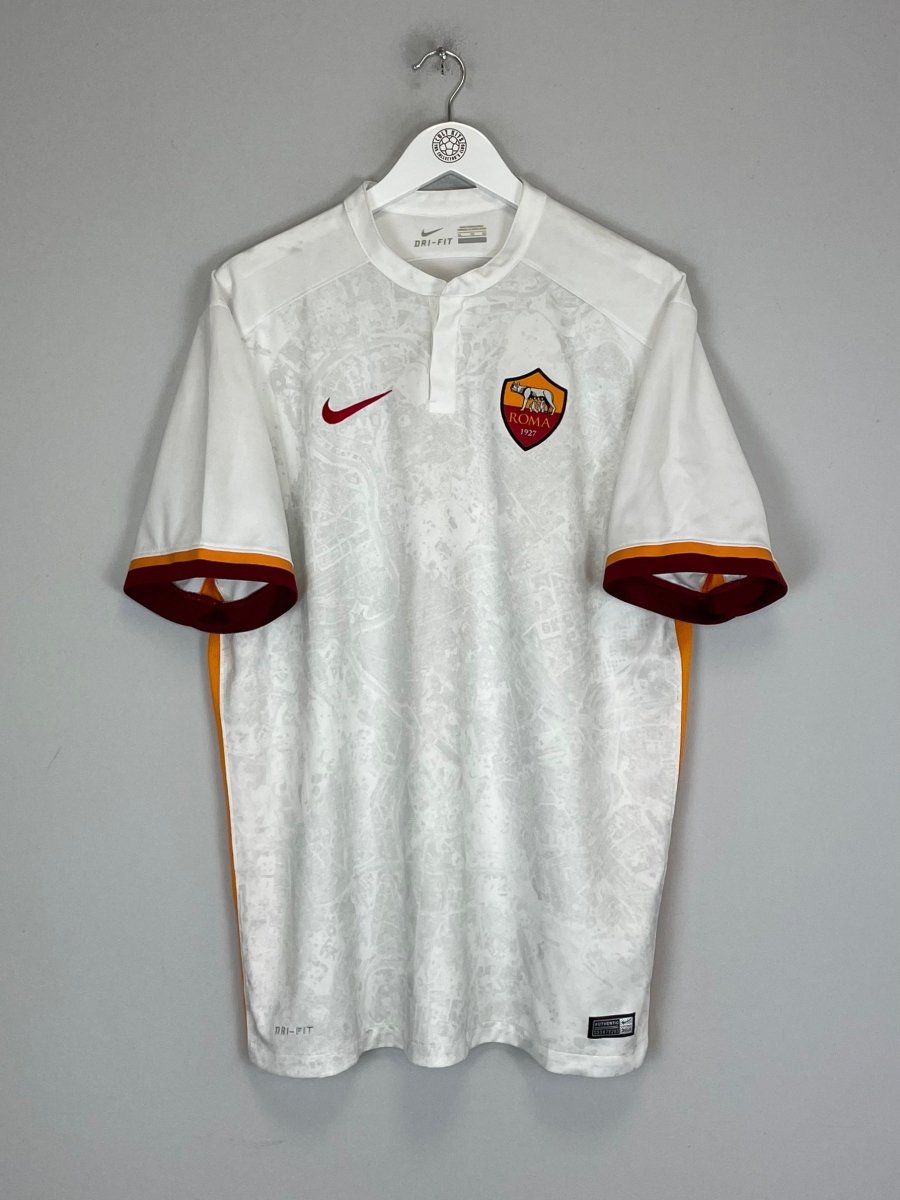 2015/16 ROMA TOTTI 10 AWAY SHIRT (XL) NIKE - Cult Kits - XL - Buy Vintage Football Shirts, Authentic Retro Football Shirts For Sale, Classic Football Shirts & Soccer Jersey