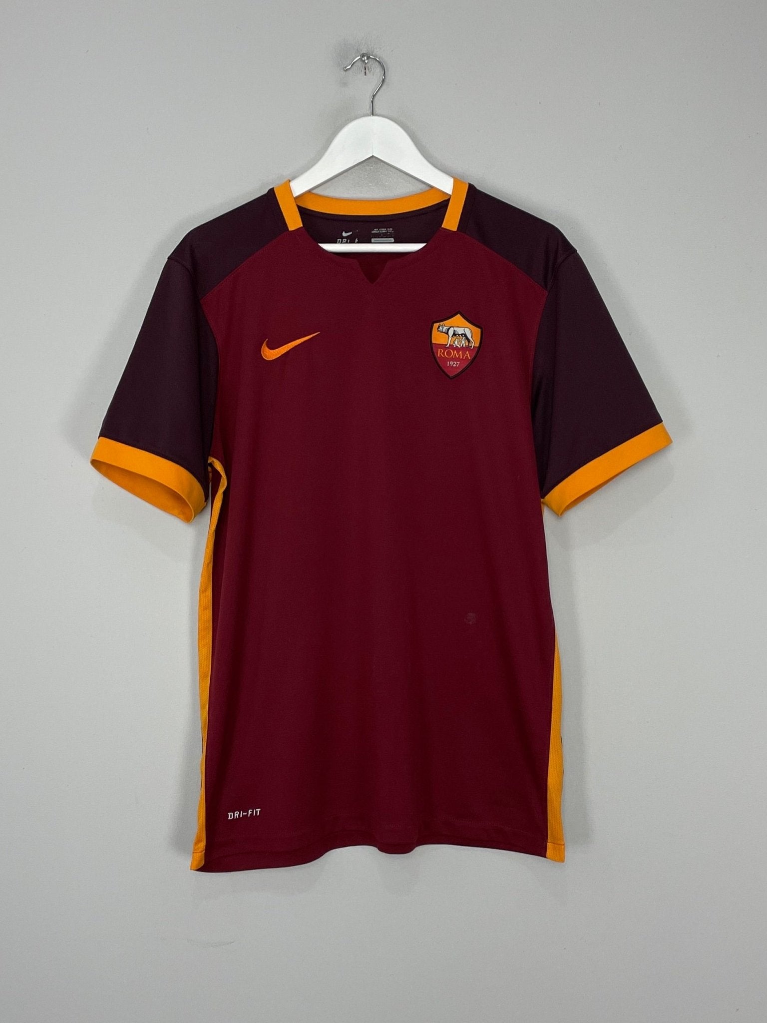Shop 2015/16 ROMA TOTTI #10 HOME SHIRT (L) NIKE, classic football shirts, vintage football shirts & retro soccer jerseys at Cult Kits