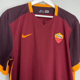 Shop 2015/16 ROMA TOTTI #10 HOME SHIRT (XL) NIKE, classic football shirts, vintage football shirts & retro soccer jerseys at Cult Kits