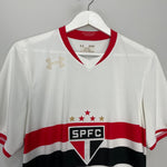 Shop 2015/16 SAO PAULO HOME SHIRT (M) UNDER ARMOUR, classic football shirts, vintage football shirts & retro soccer jerseys at Cult Kits
