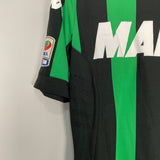 Shop 2015/16 SASSUOLO POLITANO #16 *PLAYER ISSUE* HOME SHIRT (M) KAPPA, classic football shirts, vintage football shirts & retro soccer jerseys at Cult Kits
