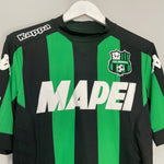 Shop 2015/16 SASSUOLO POLITANO #16 *PLAYER ISSUE* HOME SHIRT (M) KAPPA, classic football shirts, vintage football shirts & retro soccer jerseys at Cult Kits