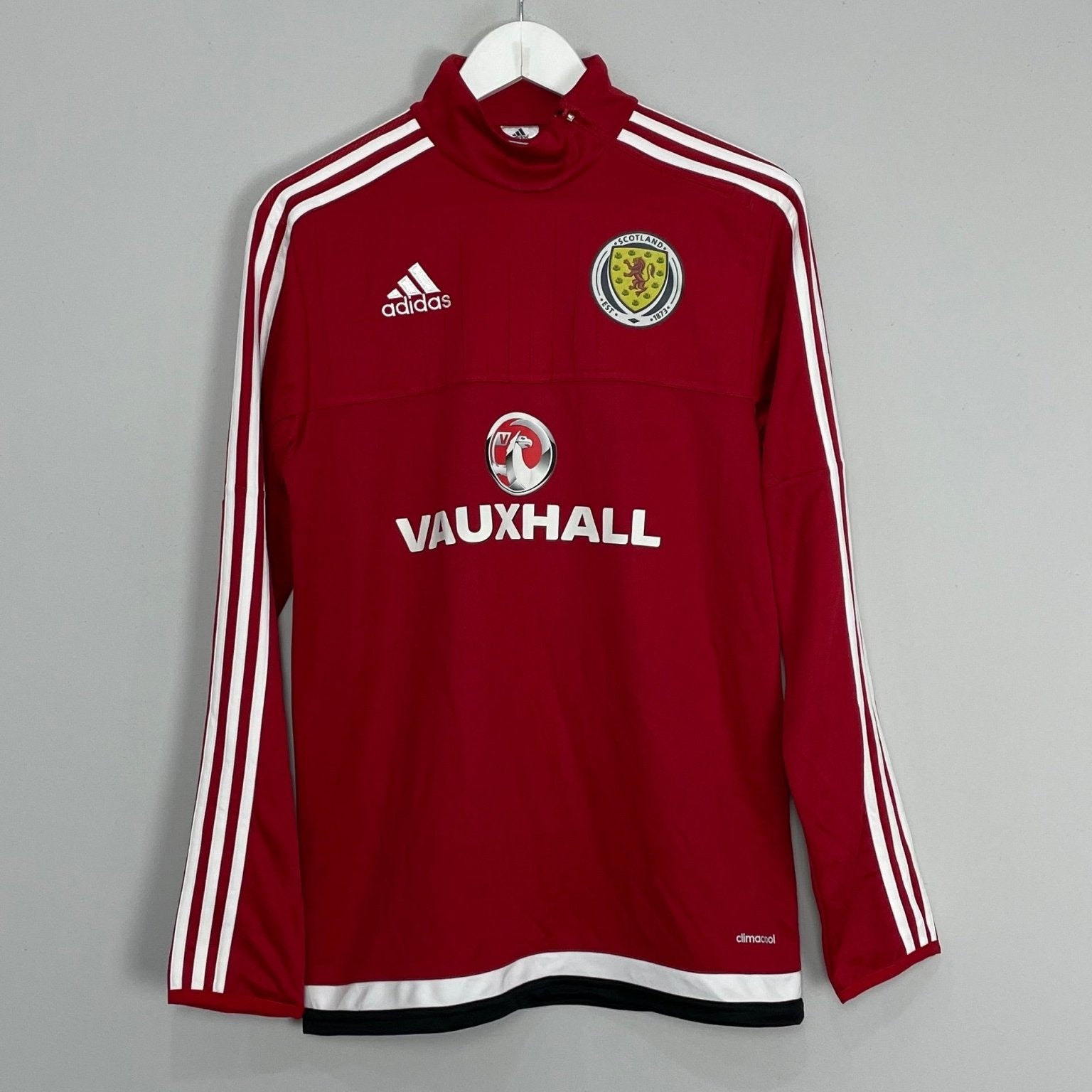 Shop 2015/16 SCOTLAND DRILL TOP (S) ADIDAS, classic football shirts, vintage football shirts & retro soccer jerseys at Cult Kits