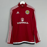 Shop 2015/16 SCOTLAND DRILL TOP (S) ADIDAS, classic football shirts, vintage football shirts & retro soccer jerseys at Cult Kits