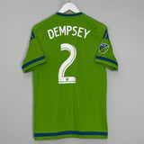 Shop 2015/16 SEATTLE SOUNDERS DEMPSEY #2 HOME SHIRT (M) ADIDAS, classic football shirts, vintage football shirts & retro soccer jerseys at Cult Kits