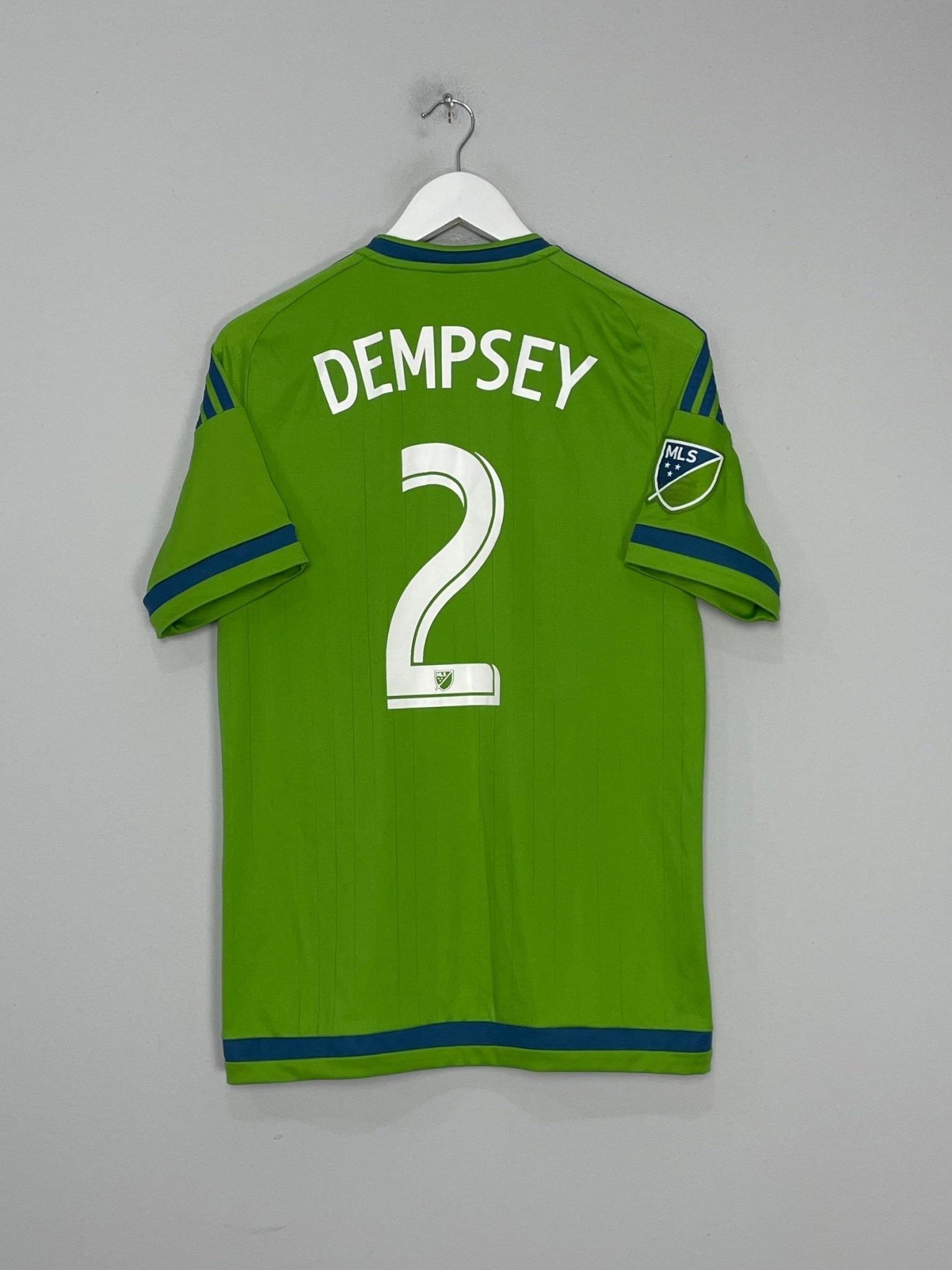Shop 2015/16 SEATTLE SOUNDERS DEMPSEY #2 HOME SHIRT (M) ADIDAS, classic football shirts, vintage football shirts & retro soccer jerseys at Cult Kits
