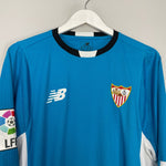 Shop 2015/16 SEVILLA #1 GK SHIRT (XXL) NEW BALANCE, classic football shirts, vintage football shirts & retro soccer jerseys at Cult Kits