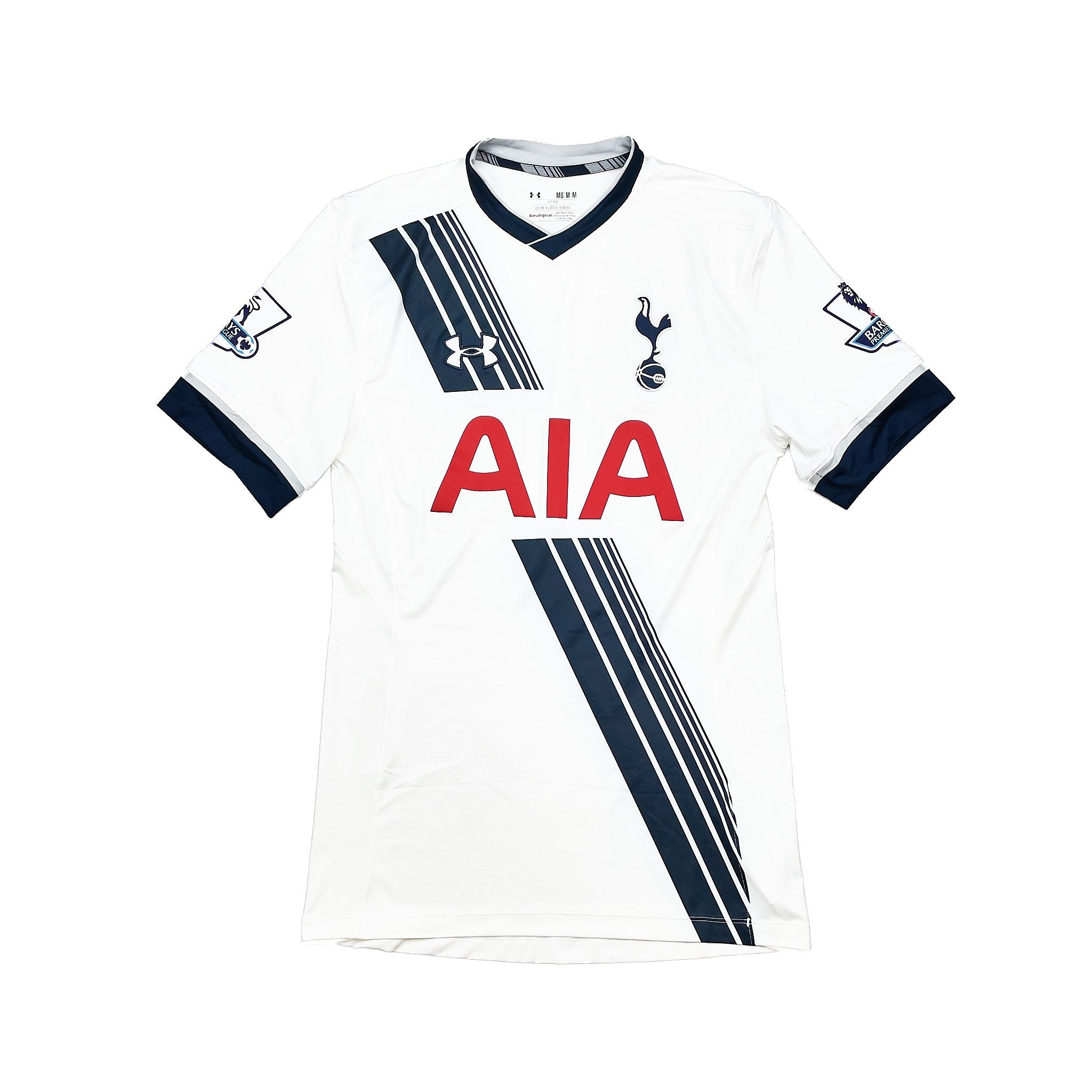 Buy 2015/16 Tottenham Eriksen 23 *Match Issue + Signed* Home Shirt (M) Under Armour ~ Free worldwide shipping ~ Authentic Vintage Football Shirts from Cult Kits