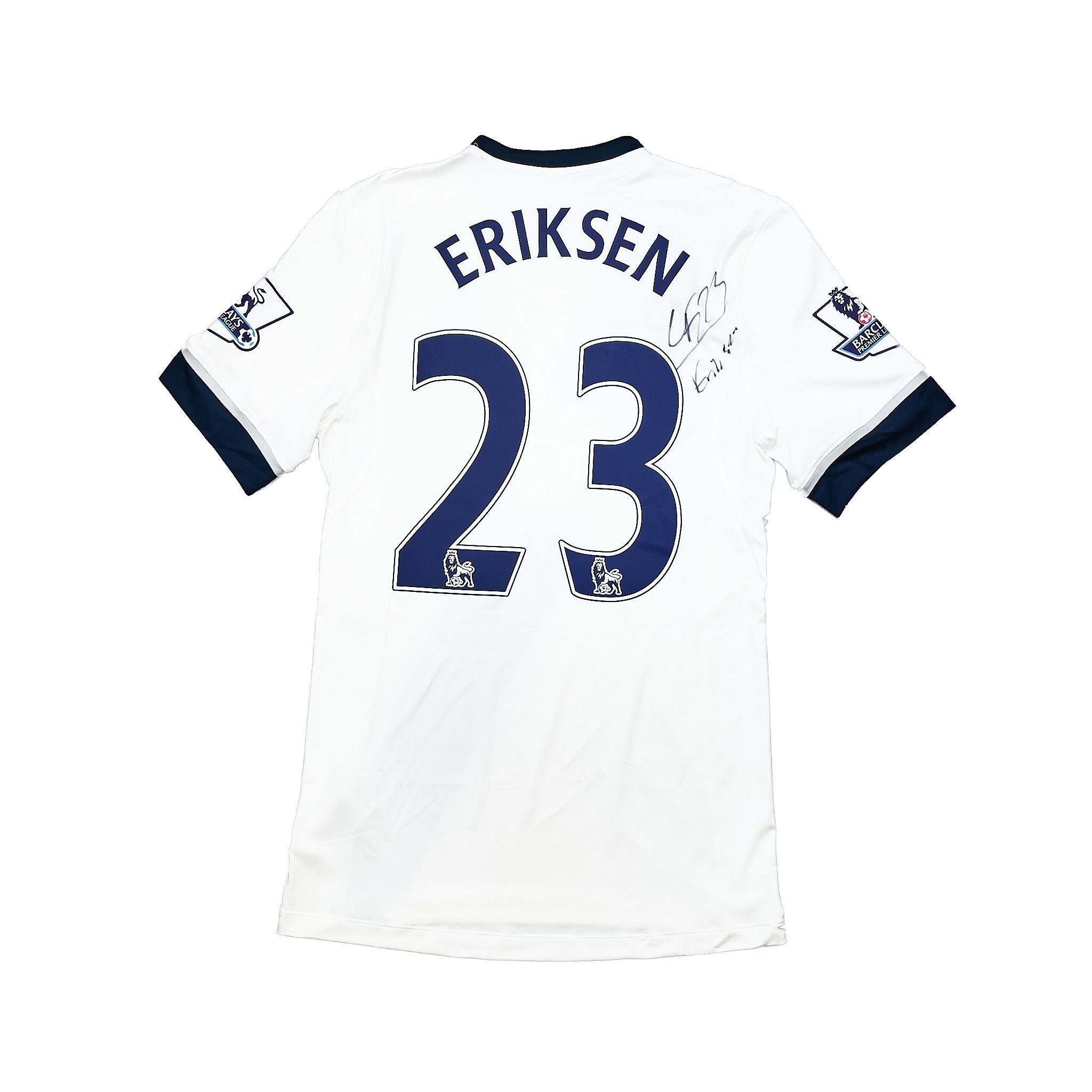 Buy 2015/16 Tottenham Eriksen 23 *Match Issue + Signed* Home Shirt (M) Under Armour ~ Free worldwide shipping ~ Authentic Vintage Football Shirts from Cult Kits