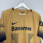 Shop 2015/16 UNAM PUMAS *BNWT* HOME SHIRT (L) NIKE, classic football shirts, vintage football shirts & retro soccer jerseys at Cult Kits