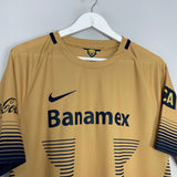 Shop 2015/16 UNAM PUMAS *BNWT* HOME SHIRT (L) NIKE, classic football shirts, vintage football shirts & retro soccer jerseys at Cult Kits