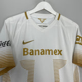 Shop 2015/16 UNAM PUMAS HOME SHIRT (L) NIKE, classic football shirts, vintage football shirts & retro soccer jerseys at Cult Kits