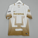 Shop 2015/16 UNAM PUMAS HOME SHIRT (L) NIKE, classic football shirts, vintage football shirts & retro soccer jerseys at Cult Kits