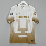 Shop 2015/16 UNAM PUMAS HOME SHIRT (L) NIKE, classic football shirts, vintage football shirts & retro soccer jerseys at Cult Kits