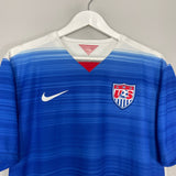 Shop 2015/16 USA AWAY SHIRT (L) NIKE, classic football shirts, vintage football shirts & retro soccer jerseys at Cult Kits