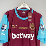 2015/16 WEST HAM NOBLE 16 'BOLEYN GROUND' *BNWT* HOME SHIRT (XL) UMBRO - Cult Kits - XL - Buy Vintage Football Shirts, Authentic Retro Football Shirts For Sale, Classic Football Shirts & Soccer Jersey