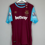 2015/16 WEST HAM PAYET 27 *BNWT* HOME SHIRT (XL) UMBRO - Cult Kits - XL - Buy Vintage Football Shirts, Authentic Retro Football Shirts For Sale, Classic Football Shirts & Soccer Jersey