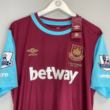 2015/16 WEST HAM PAYET 27 *BNWT* HOME SHIRT (XL) UMBRO - Cult Kits - XL - Buy Vintage Football Shirts, Authentic Retro Football Shirts For Sale, Classic Football Shirts & Soccer Jersey