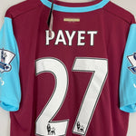 2015/16 WEST HAM PAYET 27 *BNWT* HOME SHIRT (XL) UMBRO - Cult Kits - XL - Buy Vintage Football Shirts, Authentic Retro Football Shirts For Sale, Classic Football Shirts & Soccer Jersey