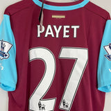 2015/16 WEST HAM PAYET 27 *BNWT* HOME SHIRT (XL) UMBRO - Cult Kits - XL - Buy Vintage Football Shirts, Authentic Retro Football Shirts For Sale, Classic Football Shirts & Soccer Jersey