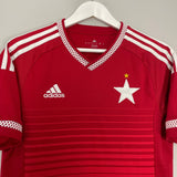Shop 2015/16 WISLA KRAKOW HOME SHIRT (S) ADIDAS, classic football shirts, vintage football shirts & retro soccer jerseys at Cult Kits