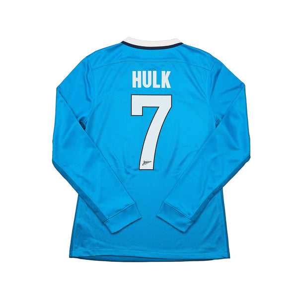 2015/16 Zenit St Petersburg Hulk #7 L/S *Authentic* Home Shirt (M