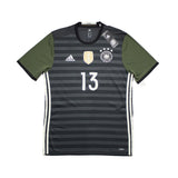 Buy 2015/17 Germany Muller 13 *Authentic* BNWT Away Shirt (L) Adidas ~ Free worldwide shipping ~ Authentic Vintage Football Shirts from Cult Kits