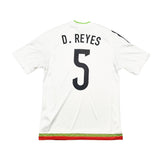 Buy 2015/17 Mexico D.Reyes 5 *Player Issue* Away Shirt (M) Adidas ~ Free worldwide shipping available ~ Authentic Vintage Football Shirts from Cult Kits