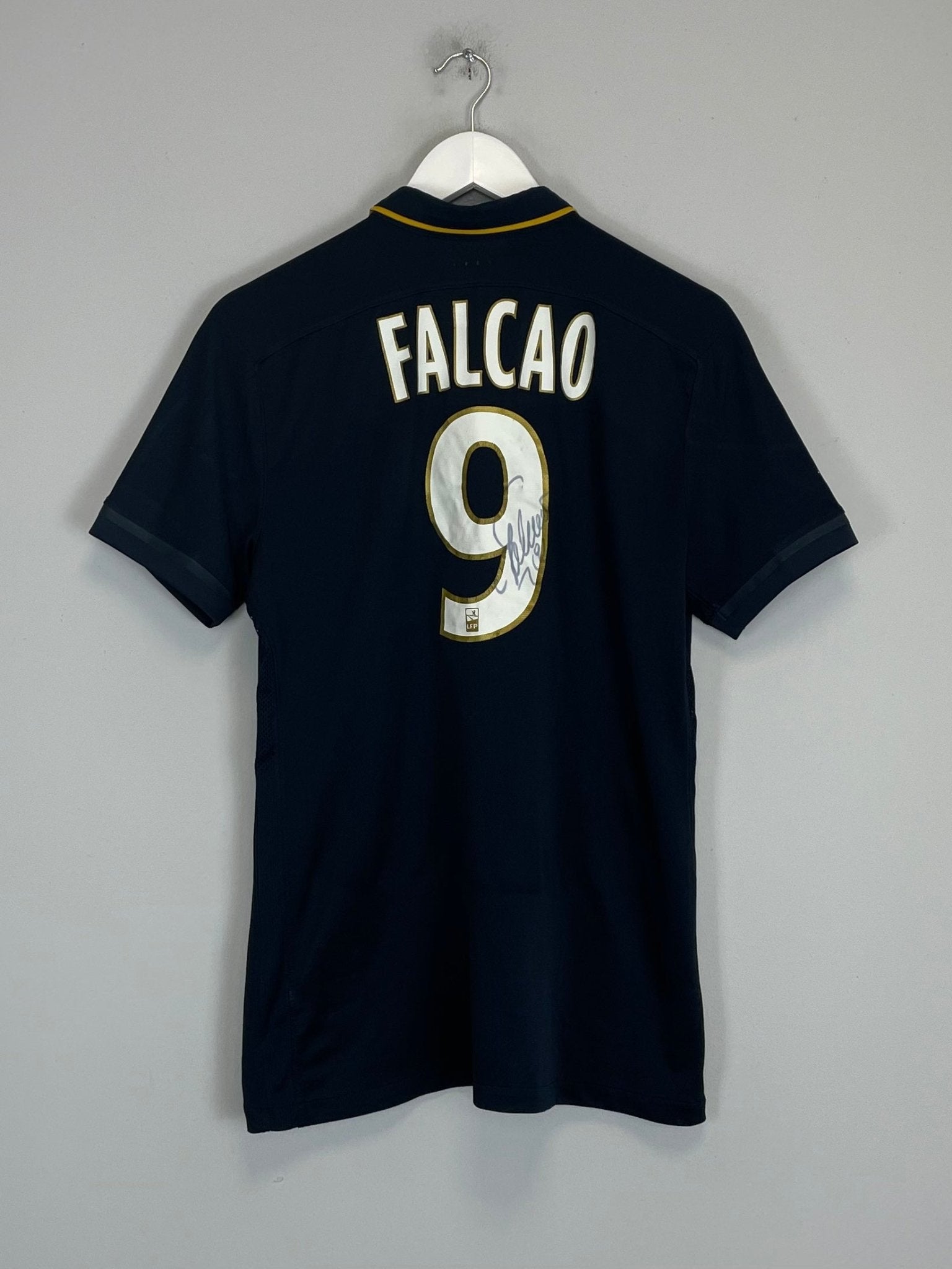 Shop 2015/17 MONACO FALCAO #9 *SIGNED + PLAYER ISSUE* AWAY SHIRT (M) NIKE, classic football shirts, vintage football shirts & retro soccer jerseys at Cult Kits