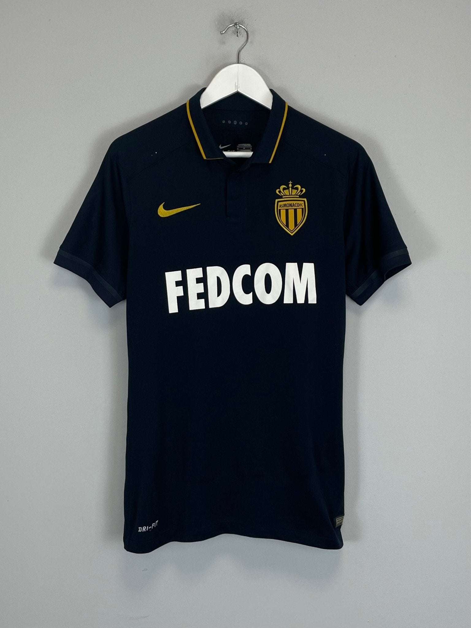 Shop 2015/17 MONACO FALCAO #9 *SIGNED + PLAYER ISSUE* AWAY SHIRT (M) NIKE, classic football shirts, vintage football shirts & retro soccer jerseys at Cult Kits