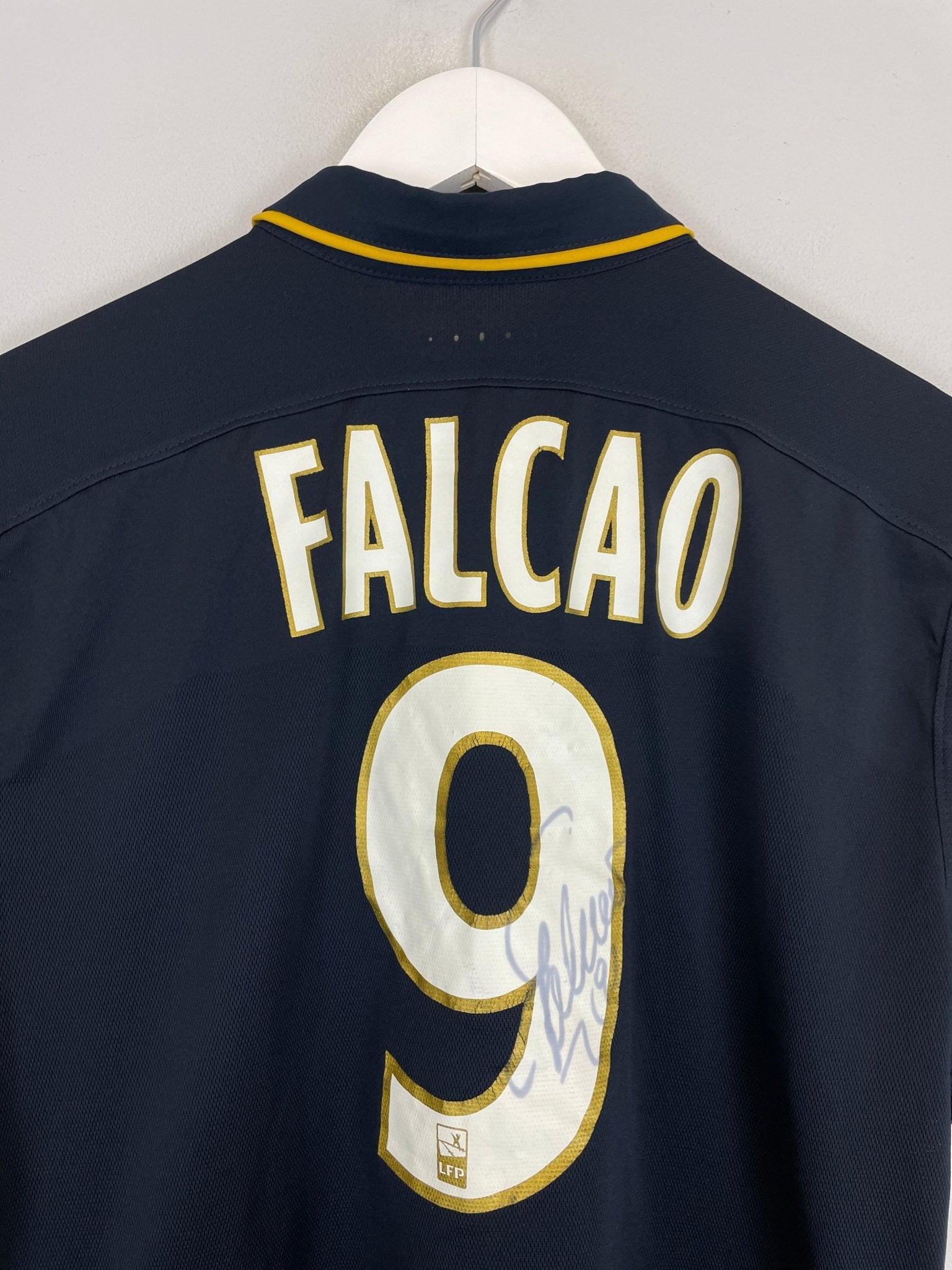 Shop 2015/17 MONACO FALCAO #9 *SIGNED + PLAYER ISSUE* AWAY SHIRT (M) NIKE, classic football shirts, vintage football shirts & retro soccer jerseys at Cult Kits