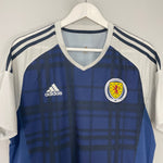 Shop 2015/17 SCOTLAND HOME SHIRT (L) ADIDAS, classic football shirts, vintage football shirts & retro soccer jerseys at Cult Kits