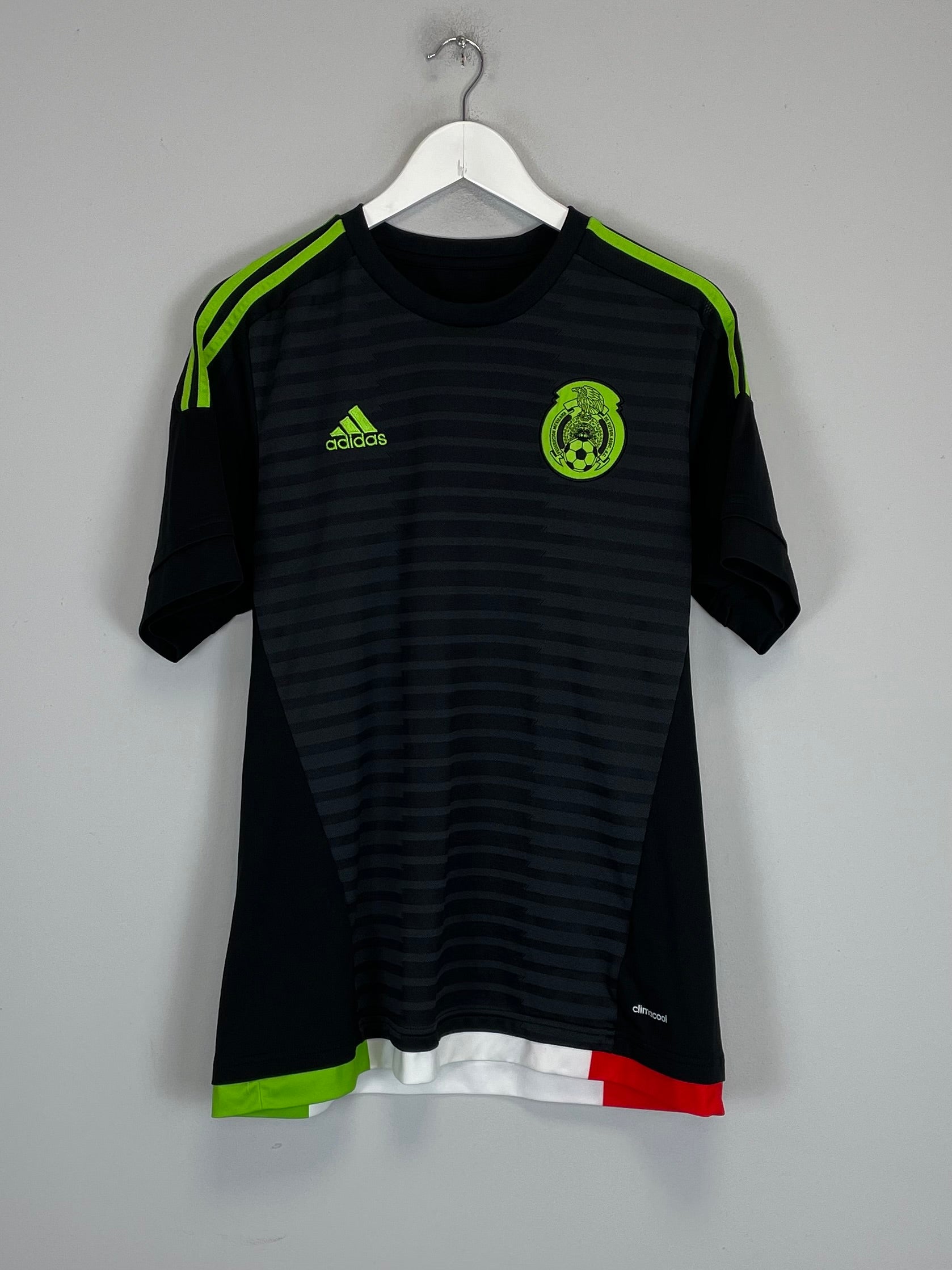 Shop 2015/16 MEXICO HOME SHIRT (L) ADIDAS, classic football shirts, vintage football shirts & retro soccer jerseys at Cult Kits
