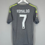 Shop 2015/16 REAL MADRID RONALDO #7 AWAY SHIRT (M) ADIDAS, classic football shirts, vintage football shirts & retro soccer jerseys at Cult Kits