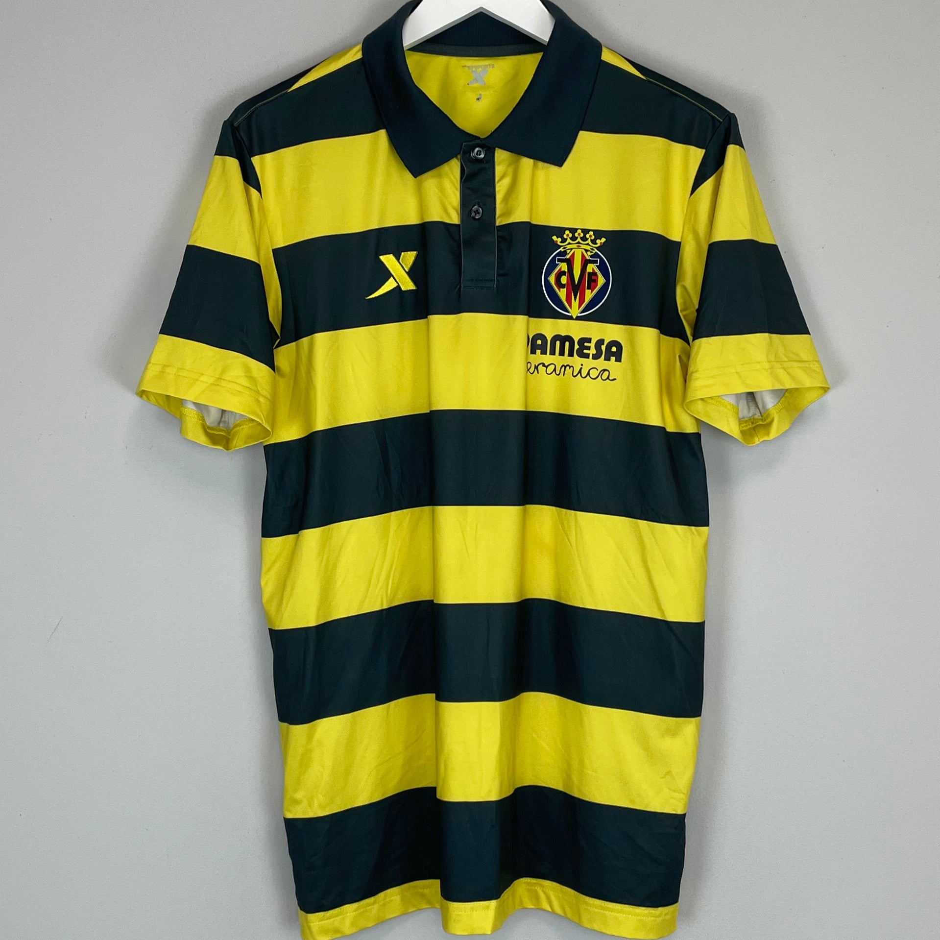 Shop 2015/16 VILLARREAL TRAINING SHIRT (M) XEPSPORTS, classic football shirts, vintage football shirts & retro soccer jerseys at Cult Kits