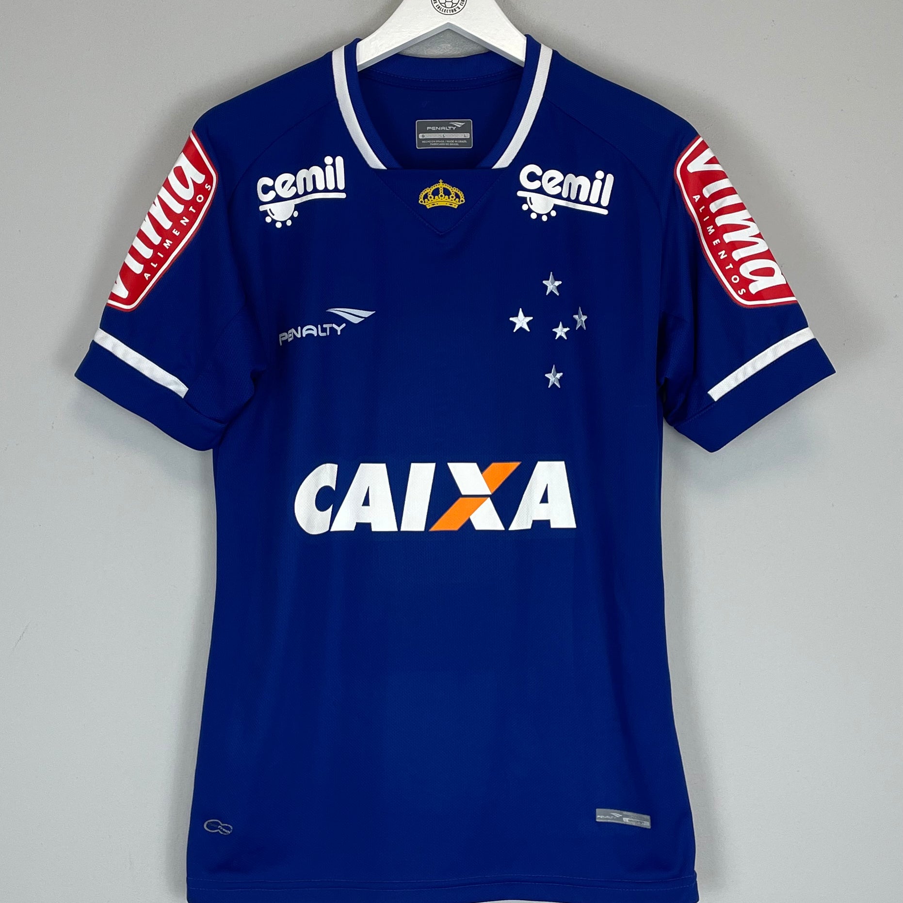 Shop 2015 CRUZEIRO #9 HOME SHIRT (L) PENALTY, classic football shirts, vintage football shirts & retro soccer jerseys at Cult Kits